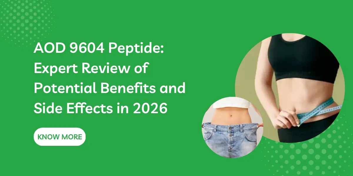AOD 9604 Peptide: Expert Review of Potential Benefits and Side Effects in 2026
