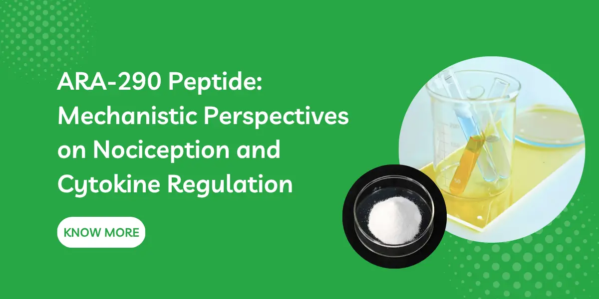 ARA-290 Peptide: Mechanistic Perspectives on Nociception and Cytokine Regulation