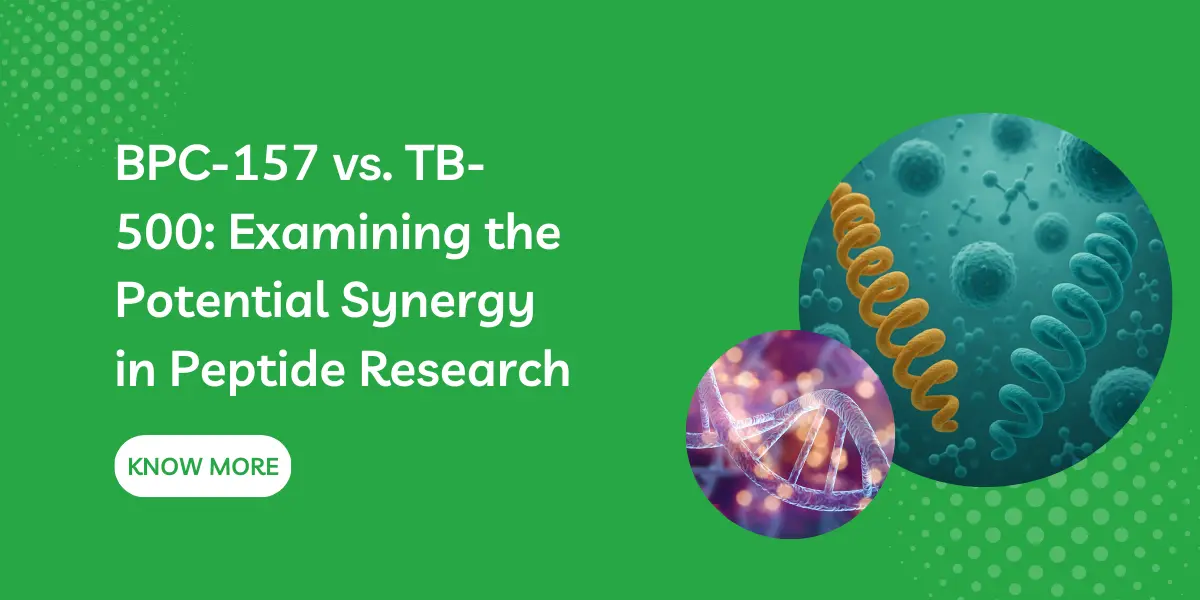 BPC-157 vs. TB-500: Examining the Potential Synergy in Peptide Research