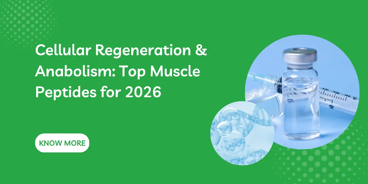 Cellular Regeneration & Anabolism: Top Muscle Peptides for 2026