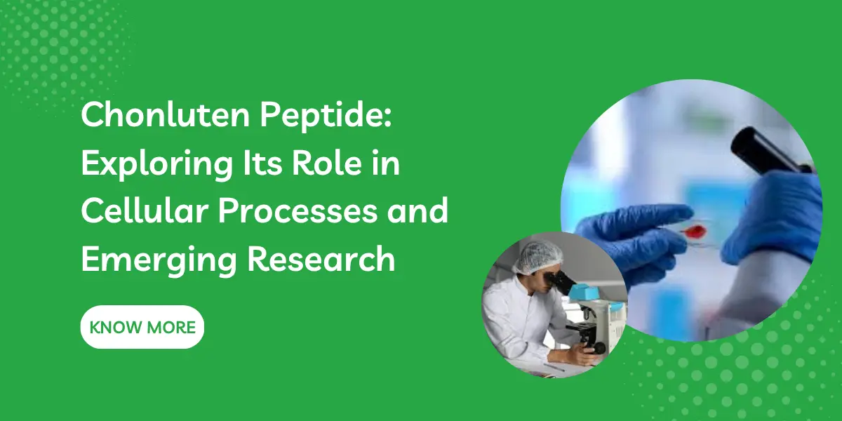 Chonluten Peptide: Exploring Its Role in Cellular Processes and Emerging Research
