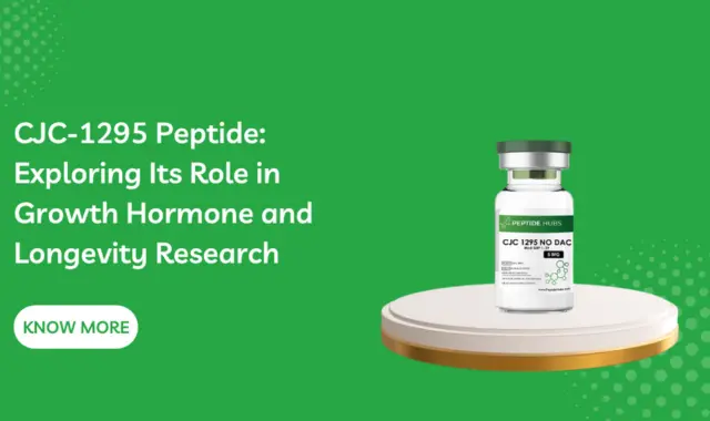CJC-1295 Peptide: Exploring Its Role in Growth Hormone and Longevity Research
