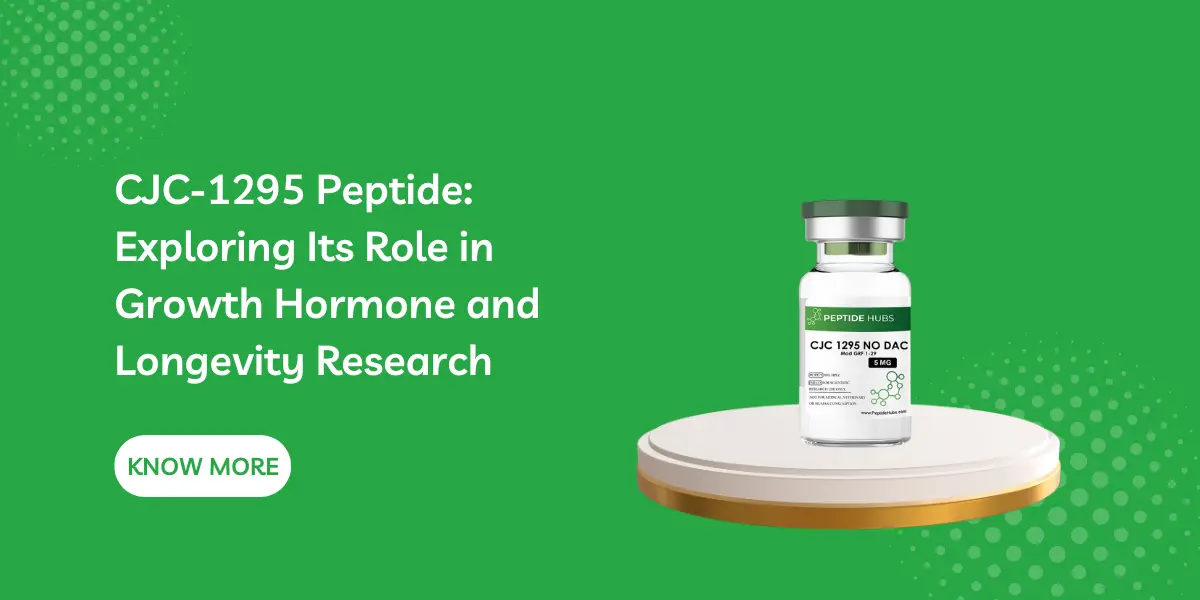 CJC-1295 Peptide: Exploring Its Role in Growth Hormone and Longevity Research