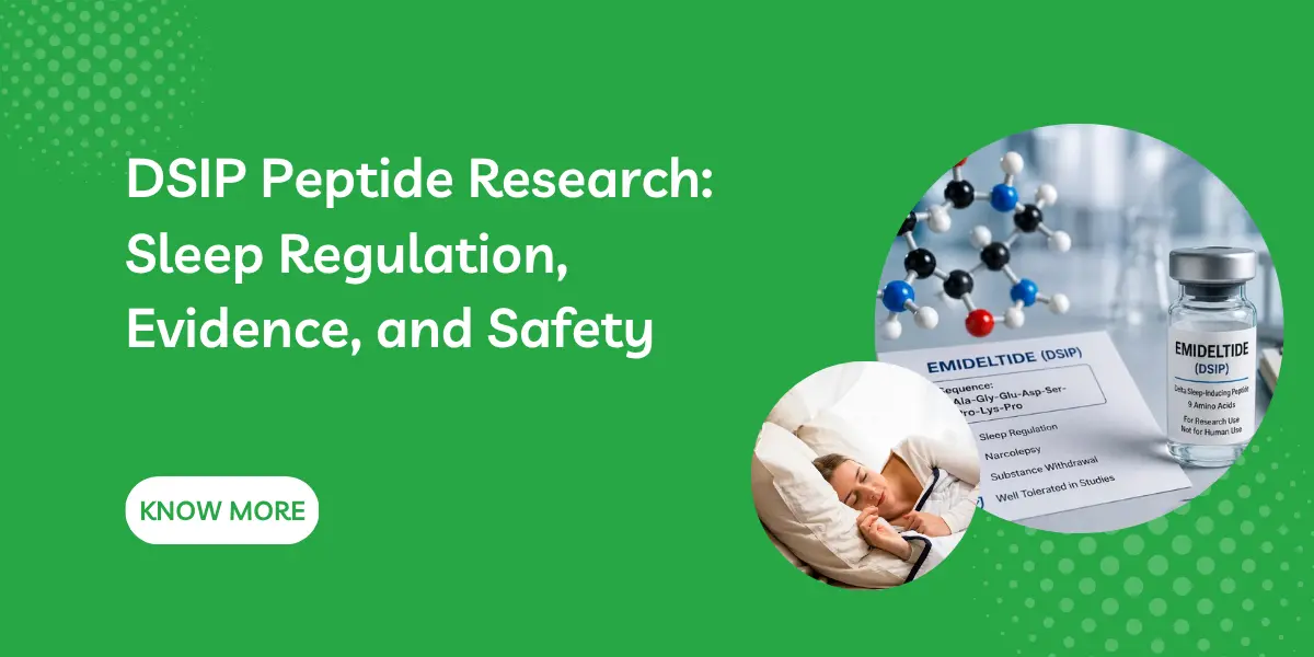 DSIP Peptide Research: Sleep Regulation, Evidence, and Safety