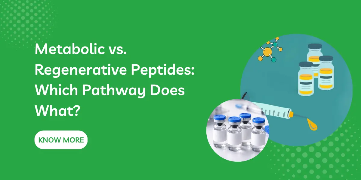 Metabolic vs. Regenerative Peptides: Which Pathway Does What?