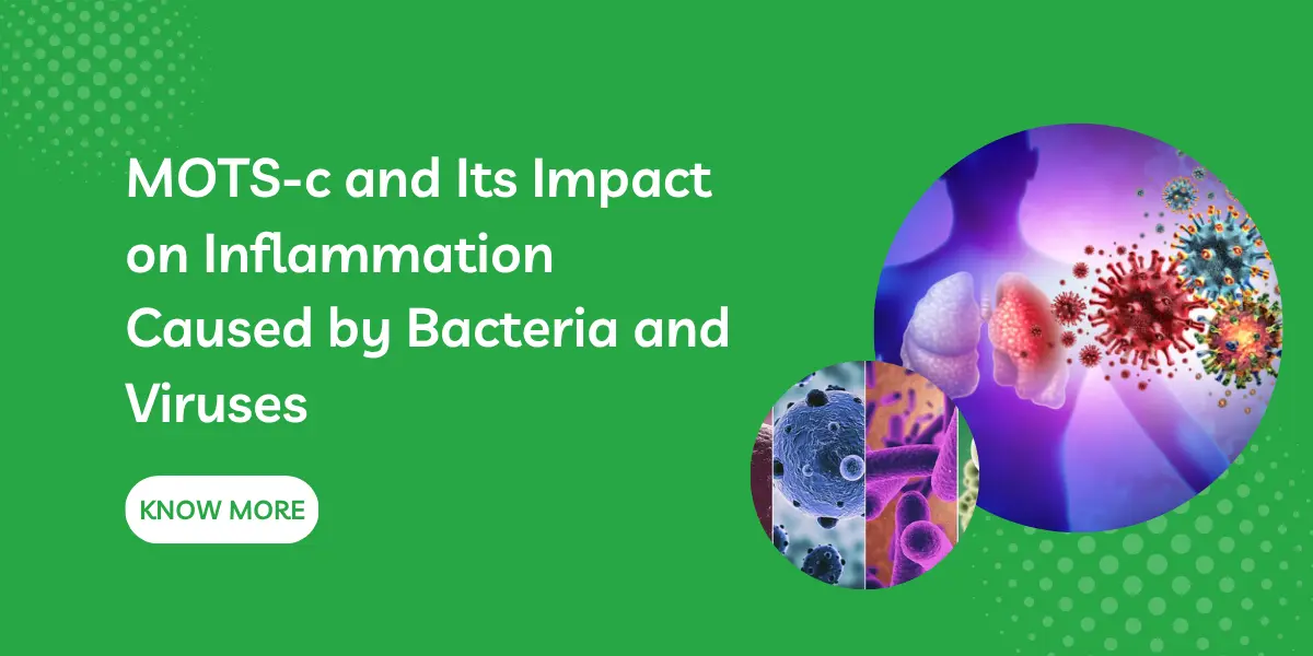 MOTS-c and Its Impact on Inflammation Caused by Bacteria and Viruses