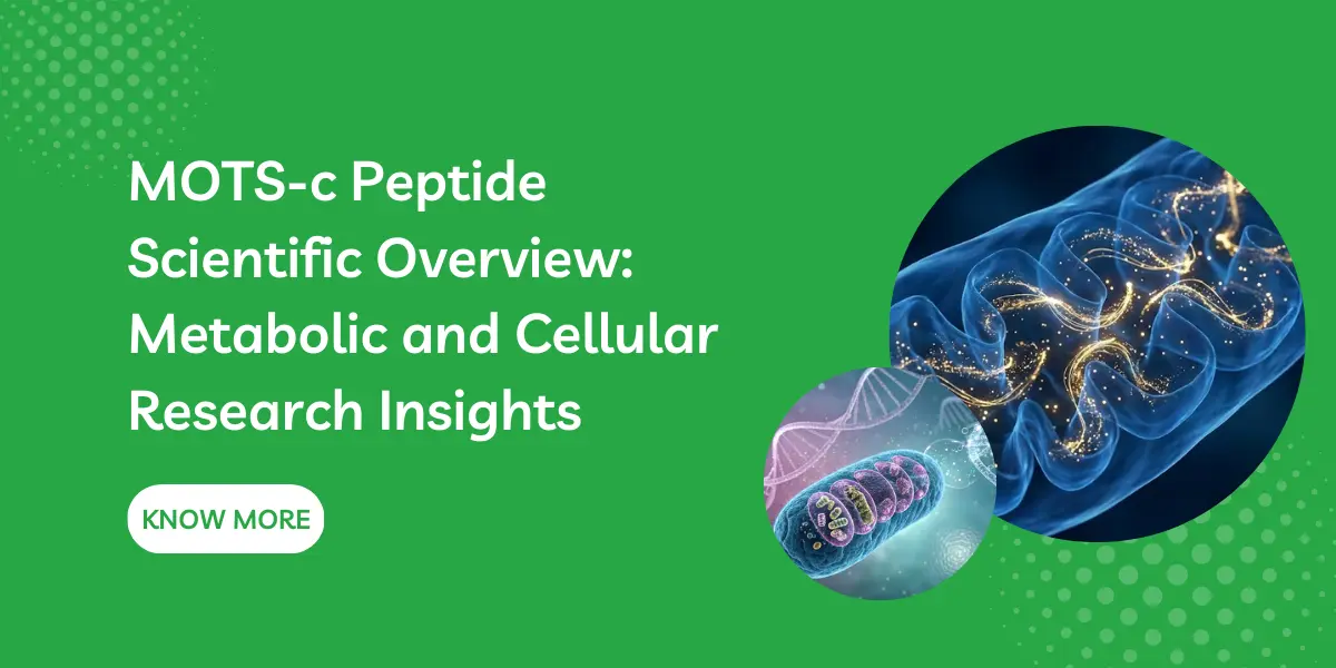 MOTS-c Peptide Scientific Overview: Metabolic and Cellular Research Insights