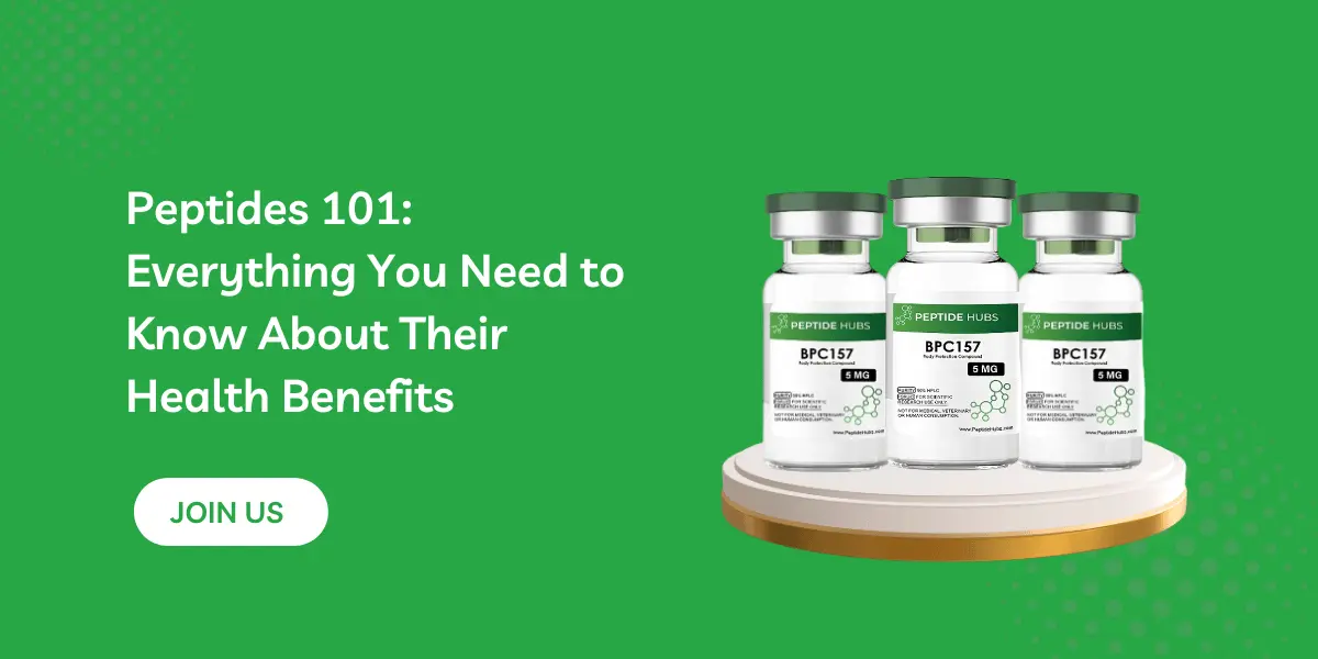 Peptides 101: Everything You Need to Know About Their Health Benefits