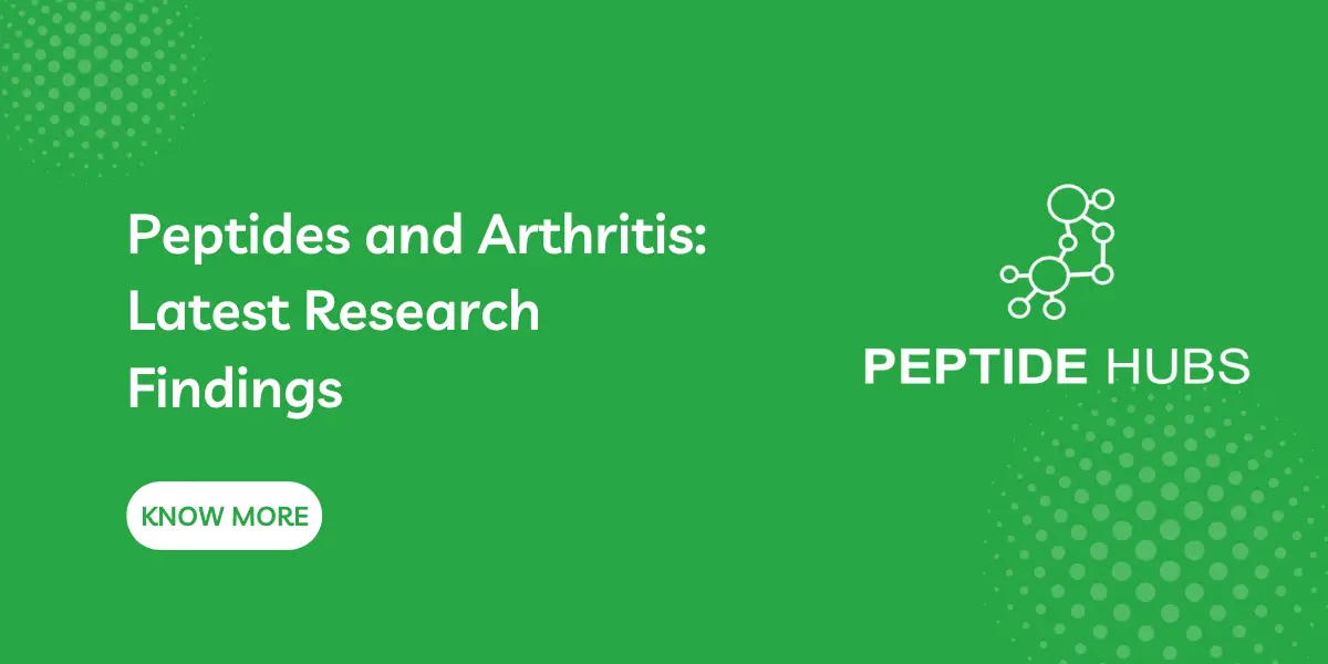 Peptides and Arthritis: Latest Research Findings