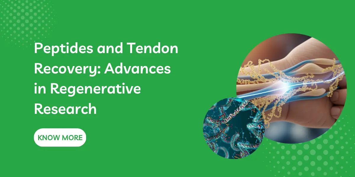 Peptides and Tendon Recovery: Advances in Regenerative Research