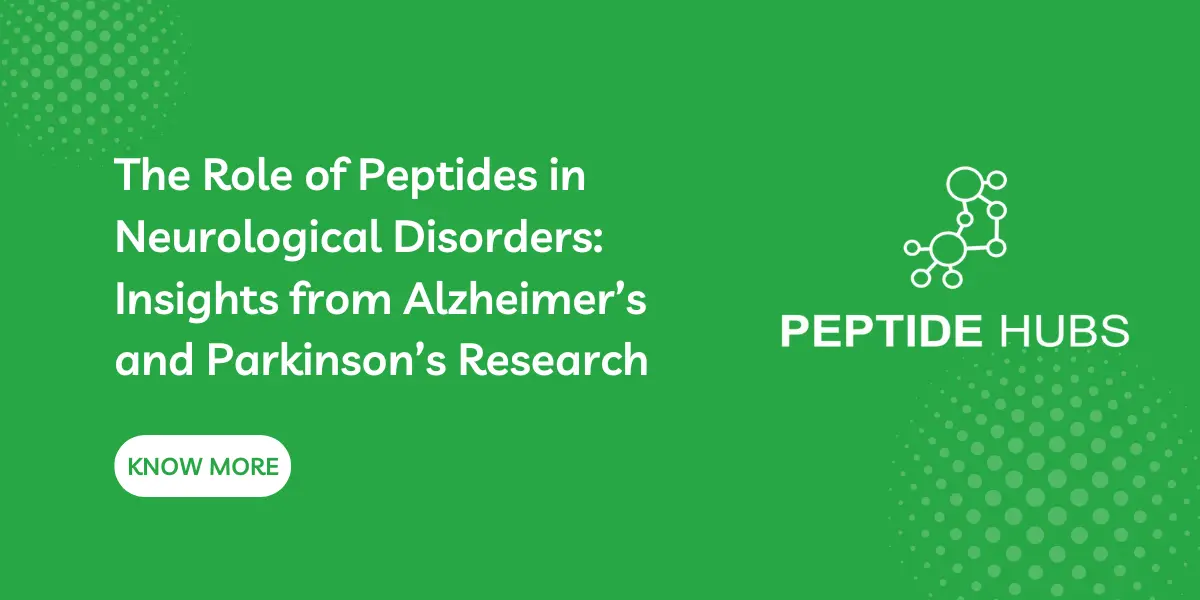 The Role of Peptides in Neurological Disorders: Insights from Alzheimer's and Parkinson's Research