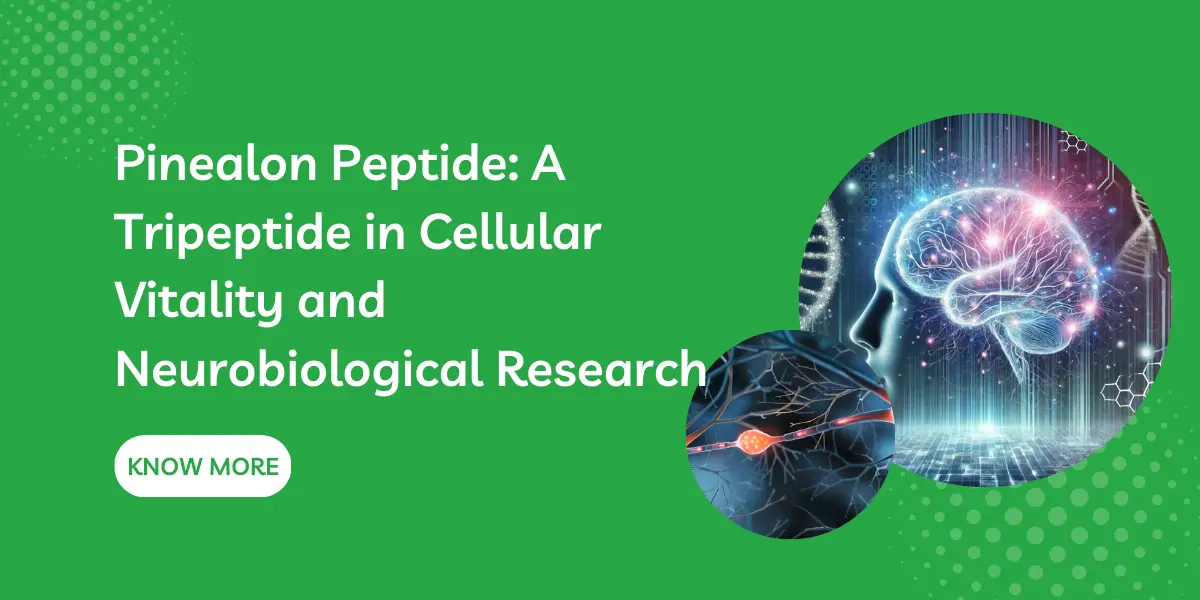 Pinealon Peptide: A Tripeptide in Cellular Vitality and Neurobiological Research