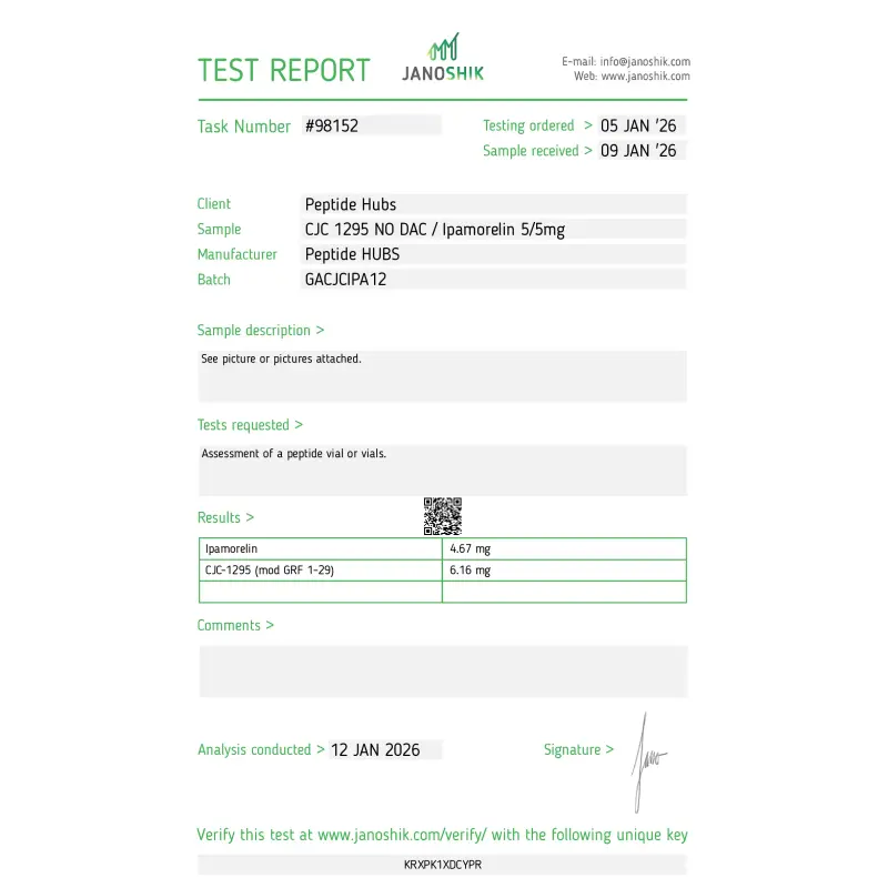CJC-1295 / Ipamorelin 10mg