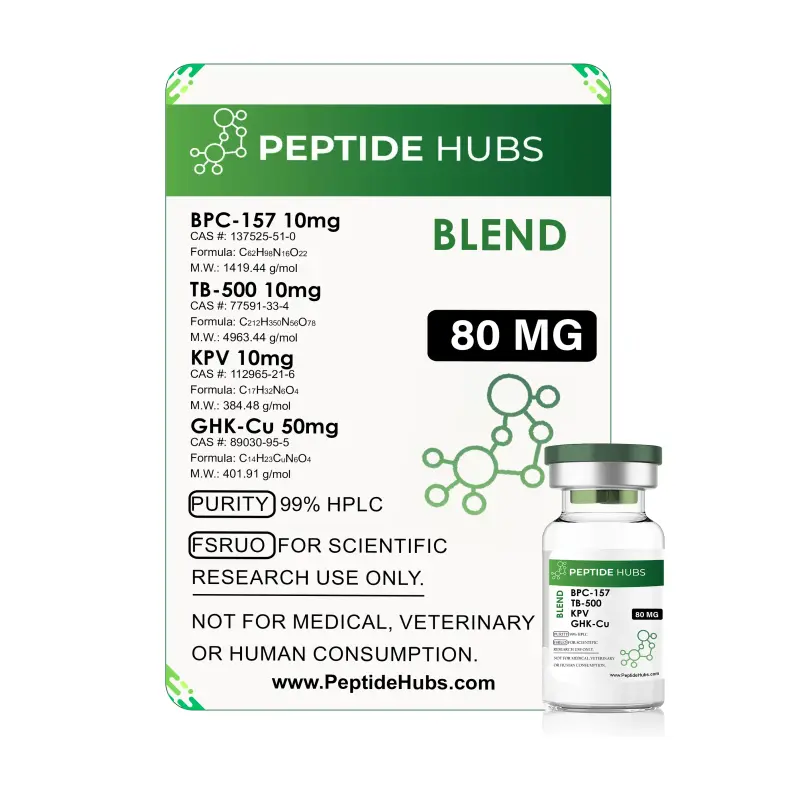 klow peptide blend ingredients stack Blend: Advanced Healing & Regeneration  Revolution Health & Wellness klow peptide combo peptide stack  Buy Klow Blend 80mg Peptide
