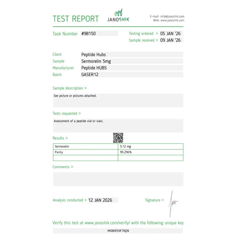 Sermorelin 5mg