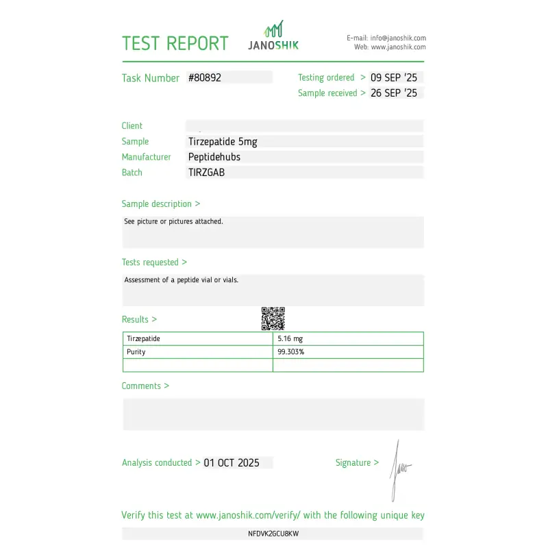 Tirzepatide 5mg