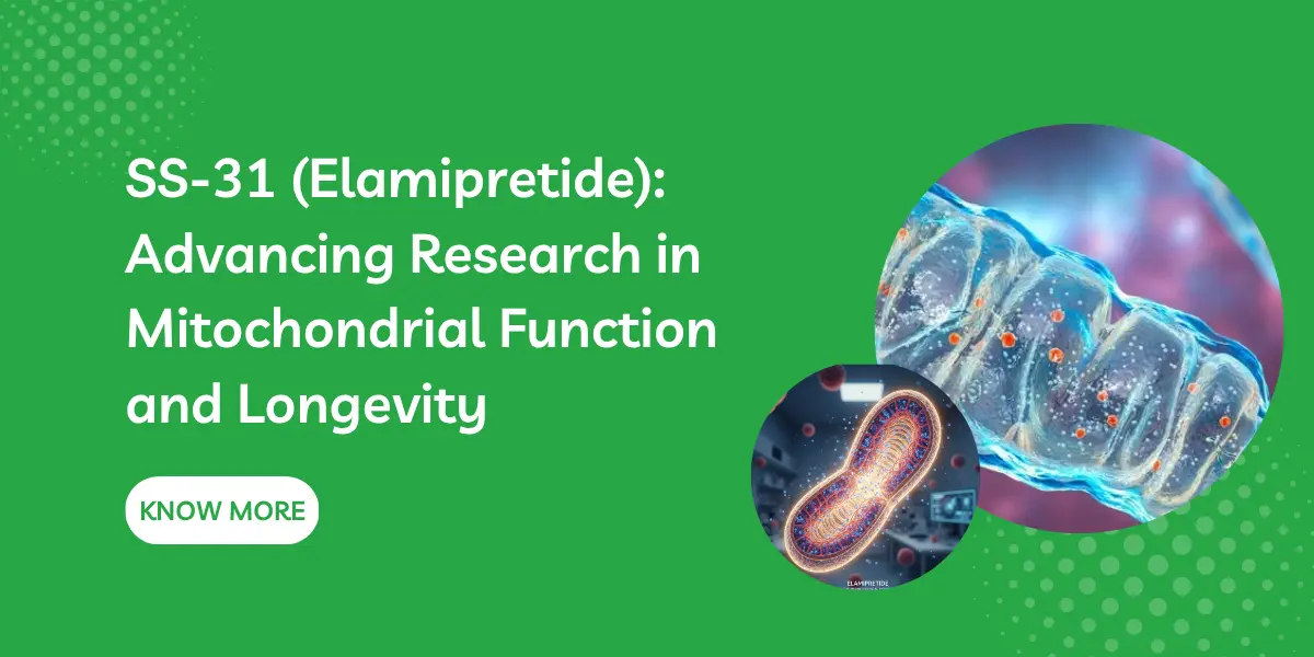 SS-31 (Elamipretide): Advancing Research in Mitochondrial Function and Longevity