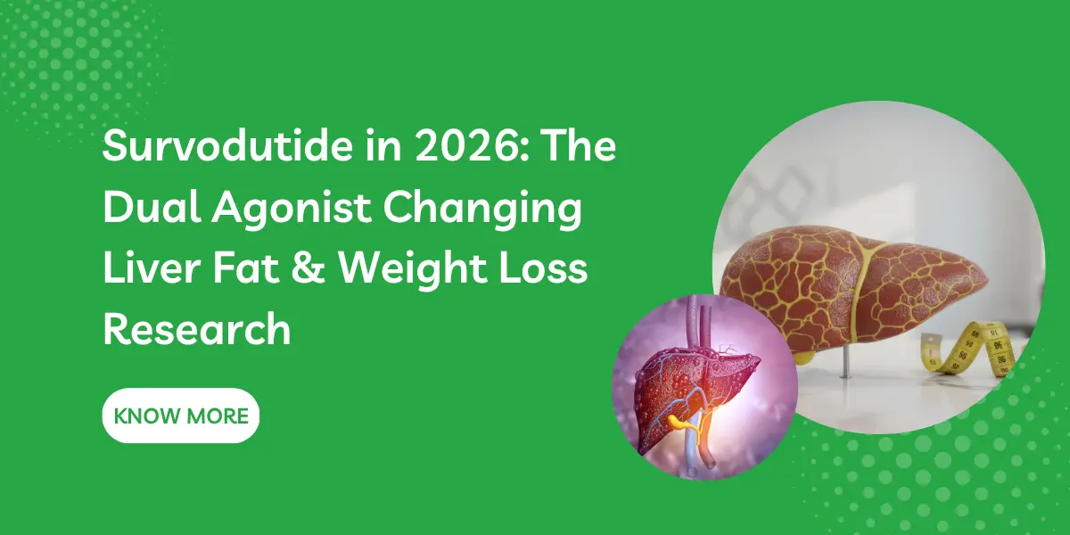 Survodutide in 2026: The Dual Agonist Changing Liver Fat & Weight Loss Research