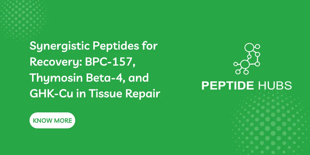 Synergistic Peptides for Recovery: BPC-157, Thymosin Beta-4, and GHK-Cu in Tissue Repair