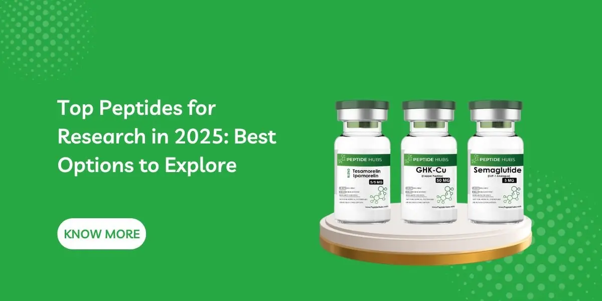 Top Peptides for Research in 2025